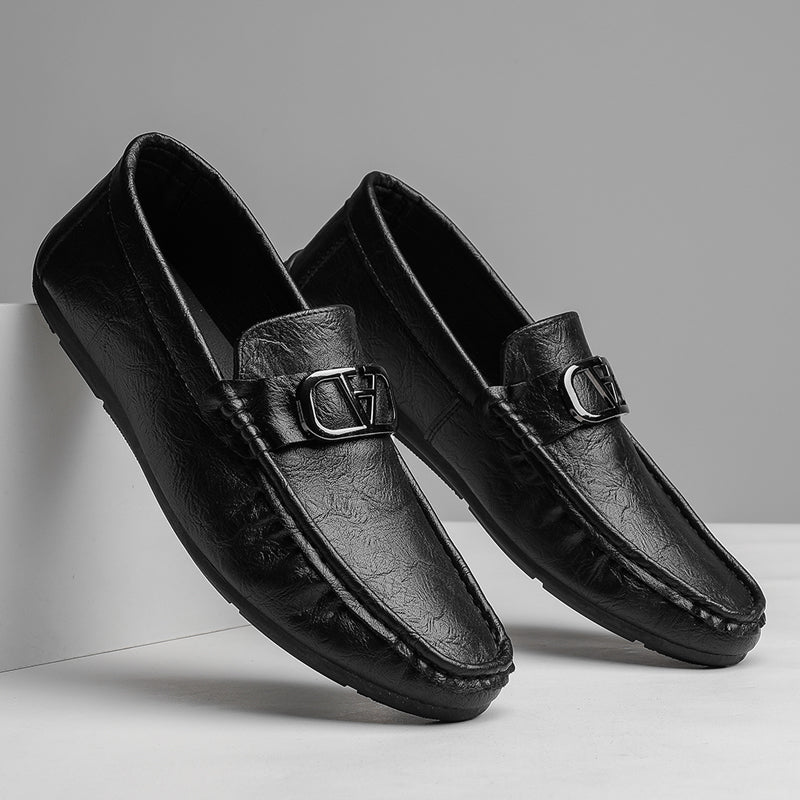 New Men's Casual Leather Shoes