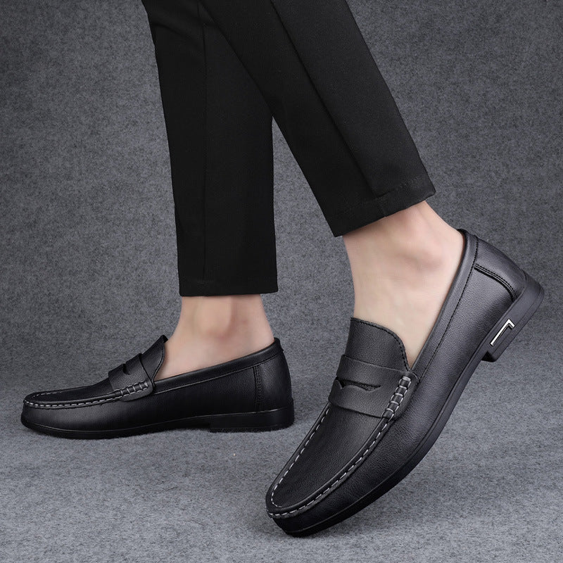 Men's Microfiber Leather Casual Shoes