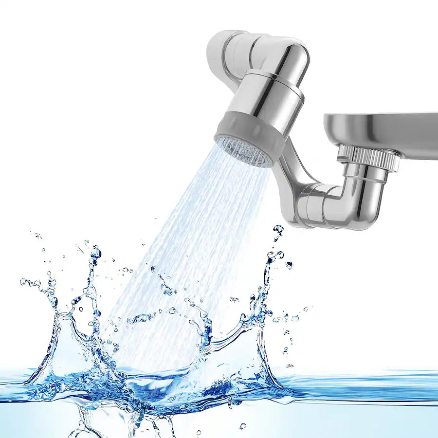1080° Swivel Faucet Extender, 2 Sprayer Modes Sink Water Faucet Aerator Extension, Rotatable Spray Attachment