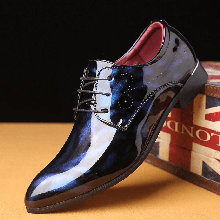 🐦Early Bird Offer🎁--30% OFF🎉Mens Stylish Comfortable Non Slip Leather Oxfords Dress Shoes