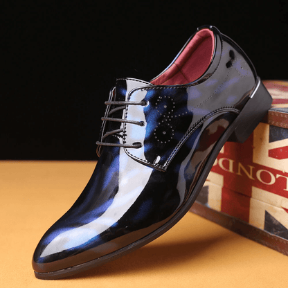 🐦Early Bird Offer🎁--30% OFF🎉Mens Stylish Comfortable Non Slip Leather Oxfords Dress Shoes